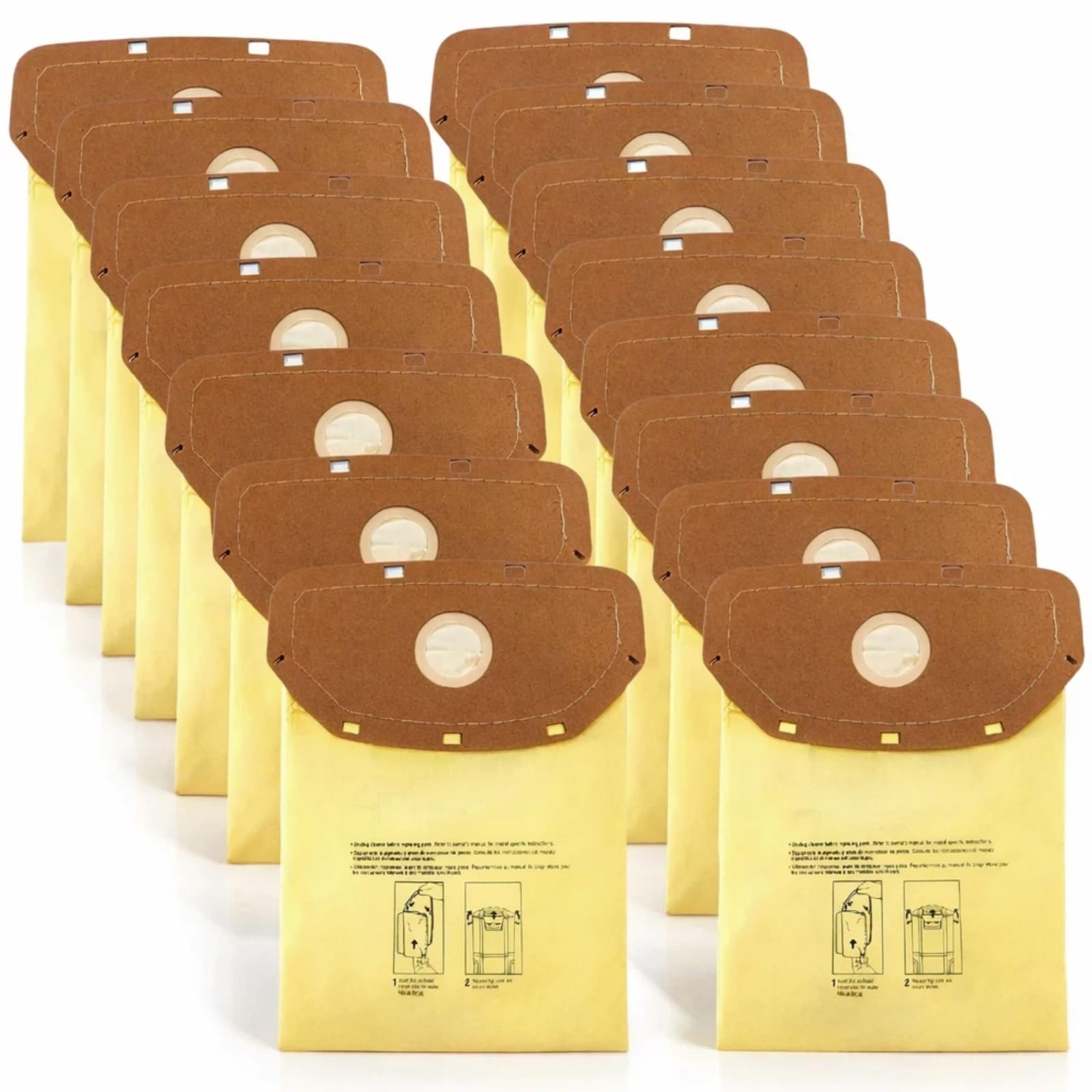Amazon.com - 15 Pack AH10232 Sealed Collar Vacuum Bags for Hoover