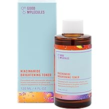 Good Molecules Niacinamide Brightening Toner - Toner for Face with Niacinamide and Arbutin for Skin Tone Balancing- Pore Minimizer, Facial Skin Care
