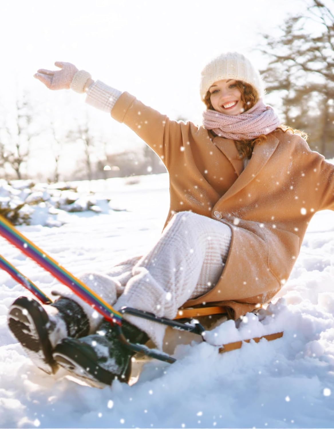 CLOSEMATE Womens Thick Full Cushioned Thermal Warm Boot Socks for Winter 3 Pairs - Image 6