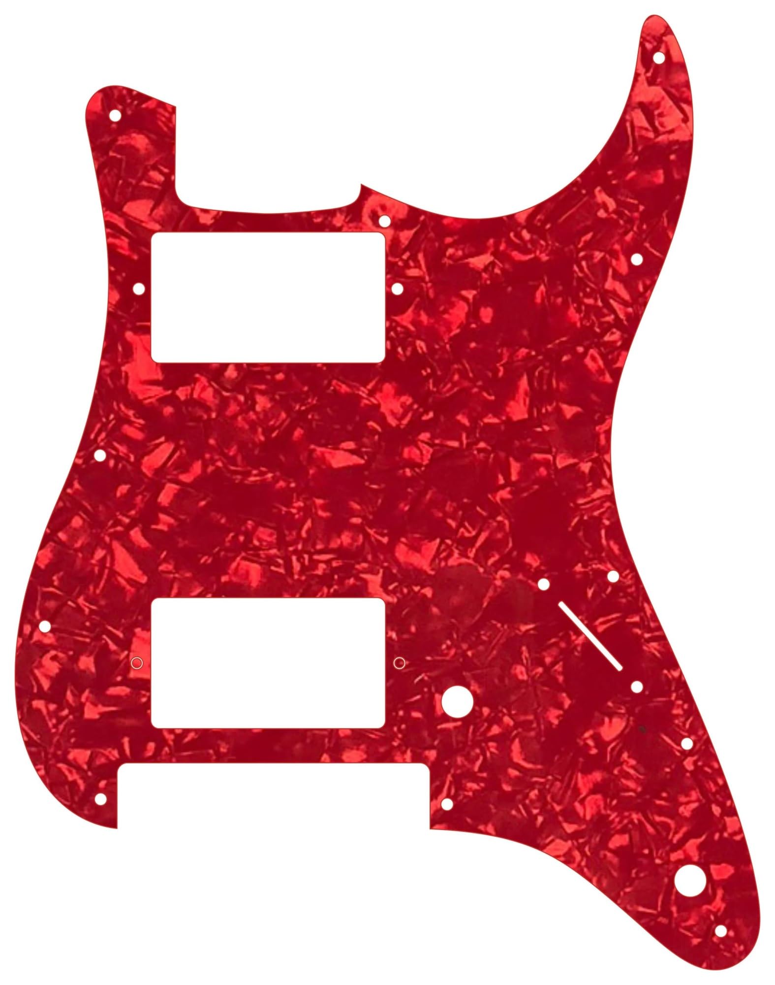 maskownica do gitary Pickguard - Do 11 otworów na śruby z mostkiem Tremolo Single HH Scratch Plate