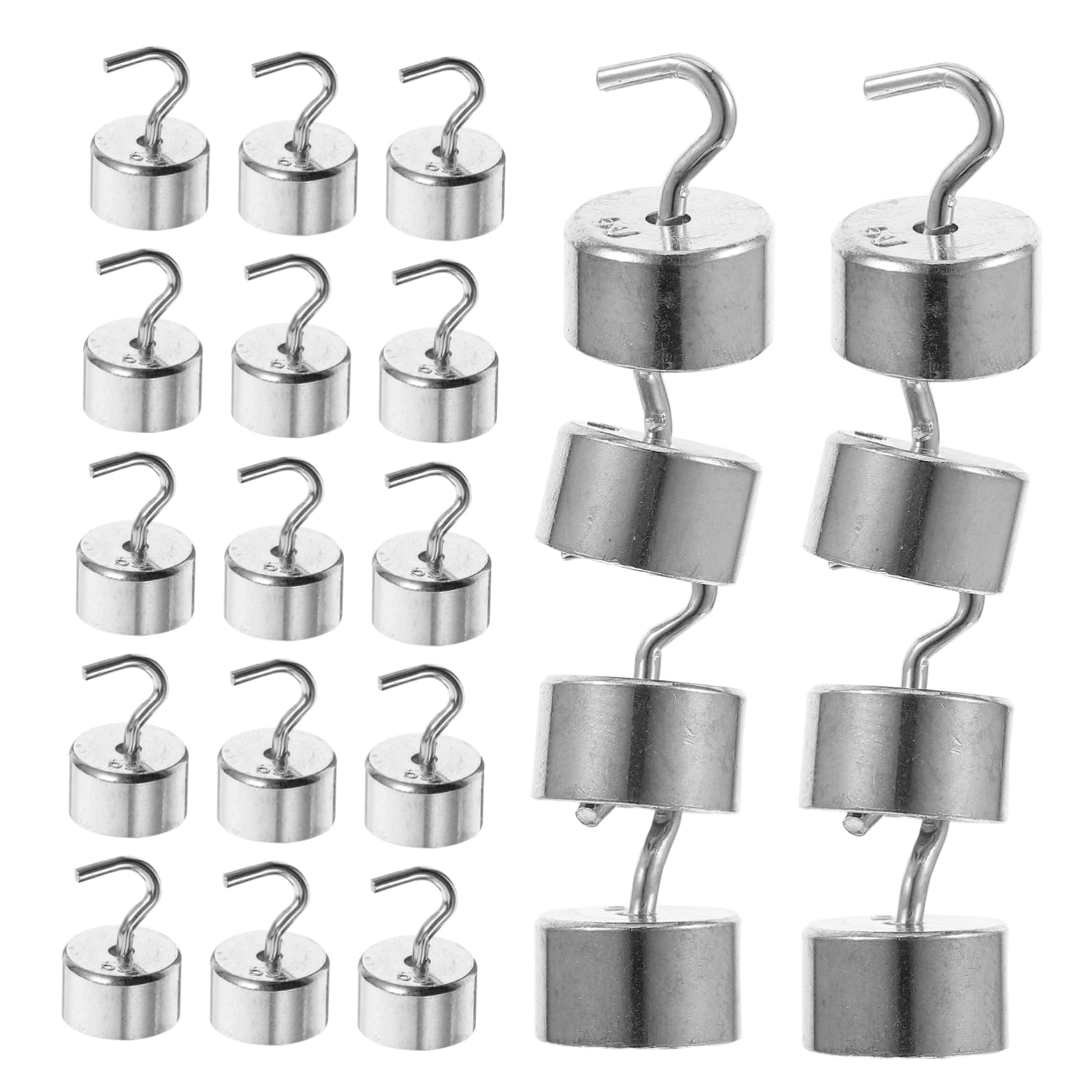 Gatuida 50pcs Precision Slotted Weights Set with Hanger Essential Lab Equipment for Physics Experiments Compact and Portable Design for Science Education and Mechanics Instruction-image-31
