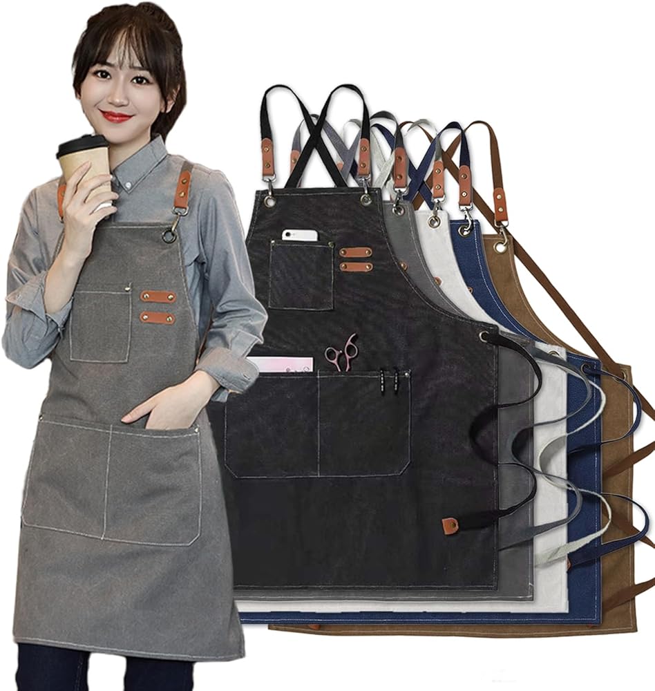 Amazon.co.jp: [deoway] アウトドア エプロン キャンプ ワークエプロン