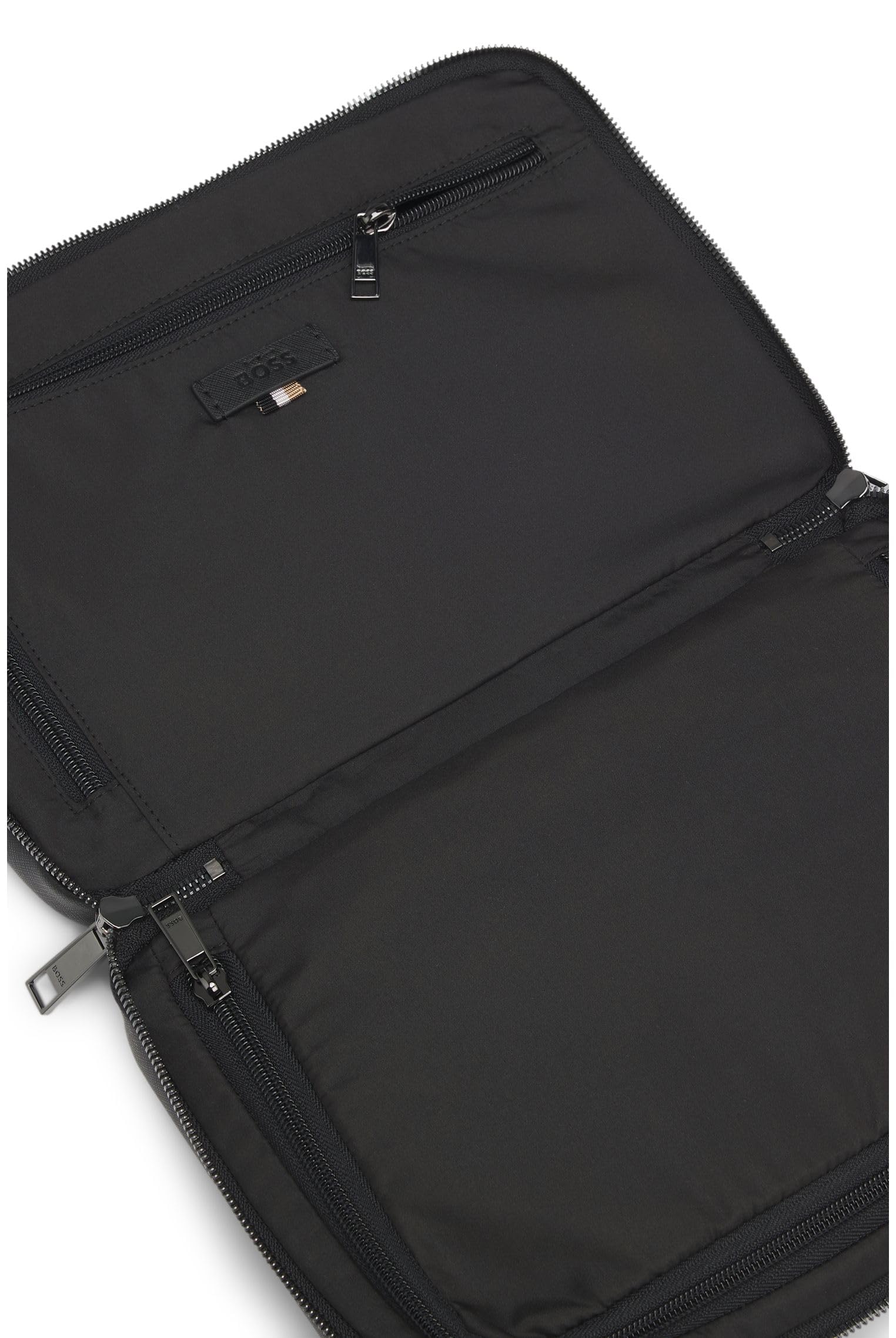 BOSS borsa da toilette Zair MN Washbag Black nero