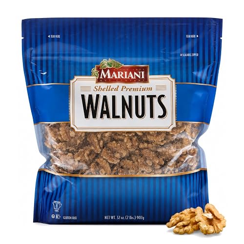 Mariani Nut - Shelled Premium California Walnuts - Gluten Free,