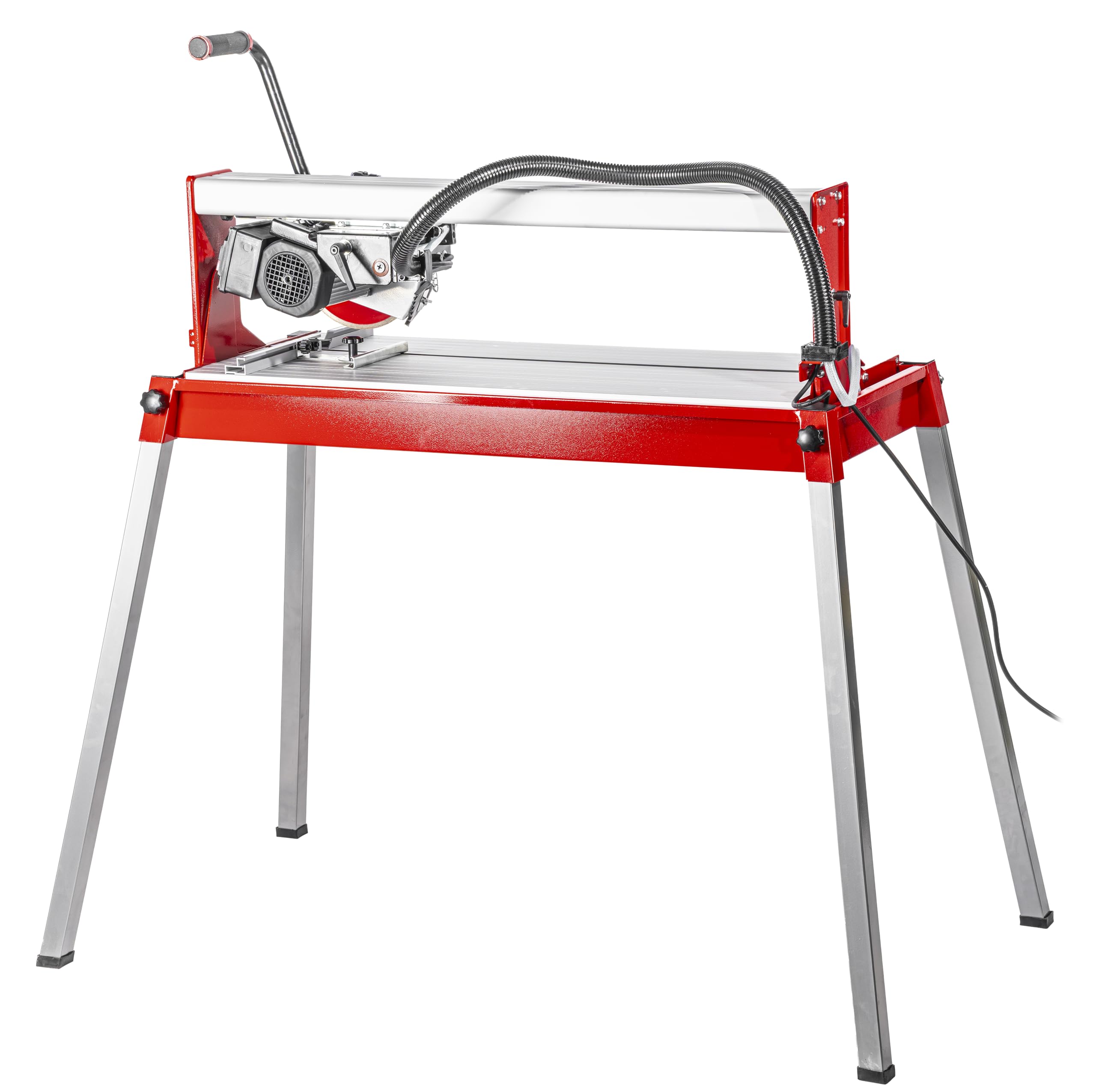 Fliesenschneider, Fliesenschneidmaschine DEDRA DED7815 – 800 W, Schnittlänge 620 mm, 2990 U/Min, stabiler und großer Arbeitstisch, Nassschnitt mit Staubbindung, Tauchschnitt-Funktion, Winkelanschlag