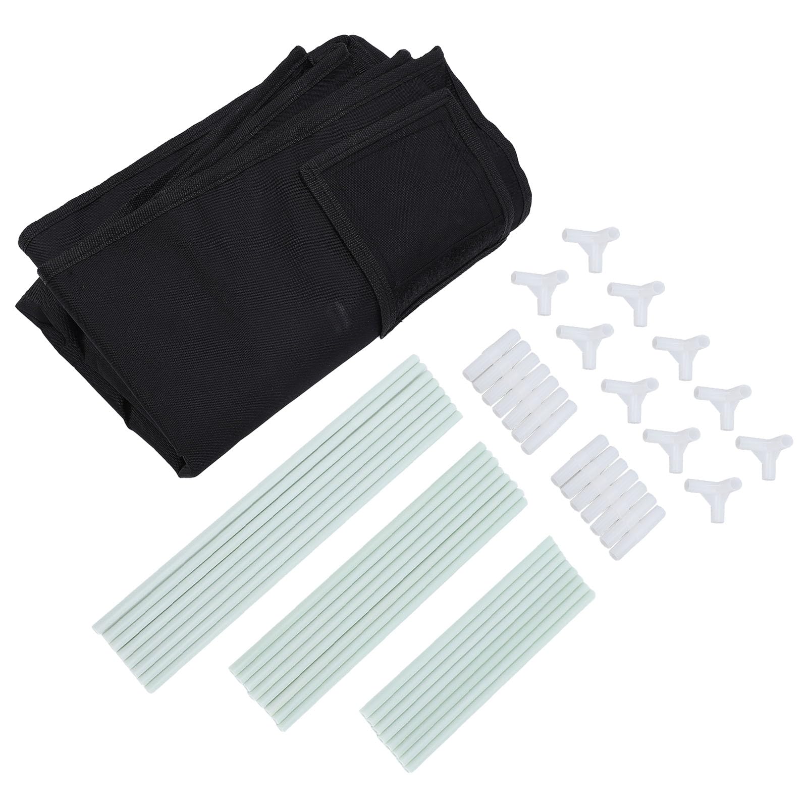 FTVOGUE 3D-Druckergehäuse, 600D Oxford-Stoff-Zeltabdeckung mit Abluftventilator, 18,89 X 23,62 X 28,34 Zoll, Feuerfest, Staubdicht, Konstante Temperatur Belüftet, für Heimwerkstatt