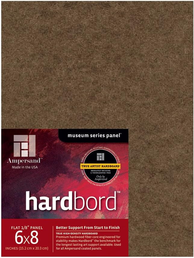 Ampersand Museum Series Hardbord for Painting and Mounting, 1/8 Inch Depth, 12X16 Inch (AMHB12) image 4