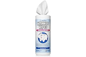 Squishface Wrinkle Wipes | For Frenchies, Bulldogs & More | 80 Giant Dog Wipes