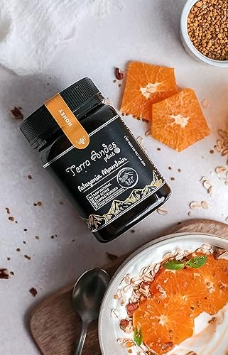 Miniatura 7 de Miel de Montaña Patagonia APF 200+ de TERRA ANDES PLUS  Miel orgánica natural cruda. Mayor grado bioactivo. Fabricado en la Patagonia chilena. 100%