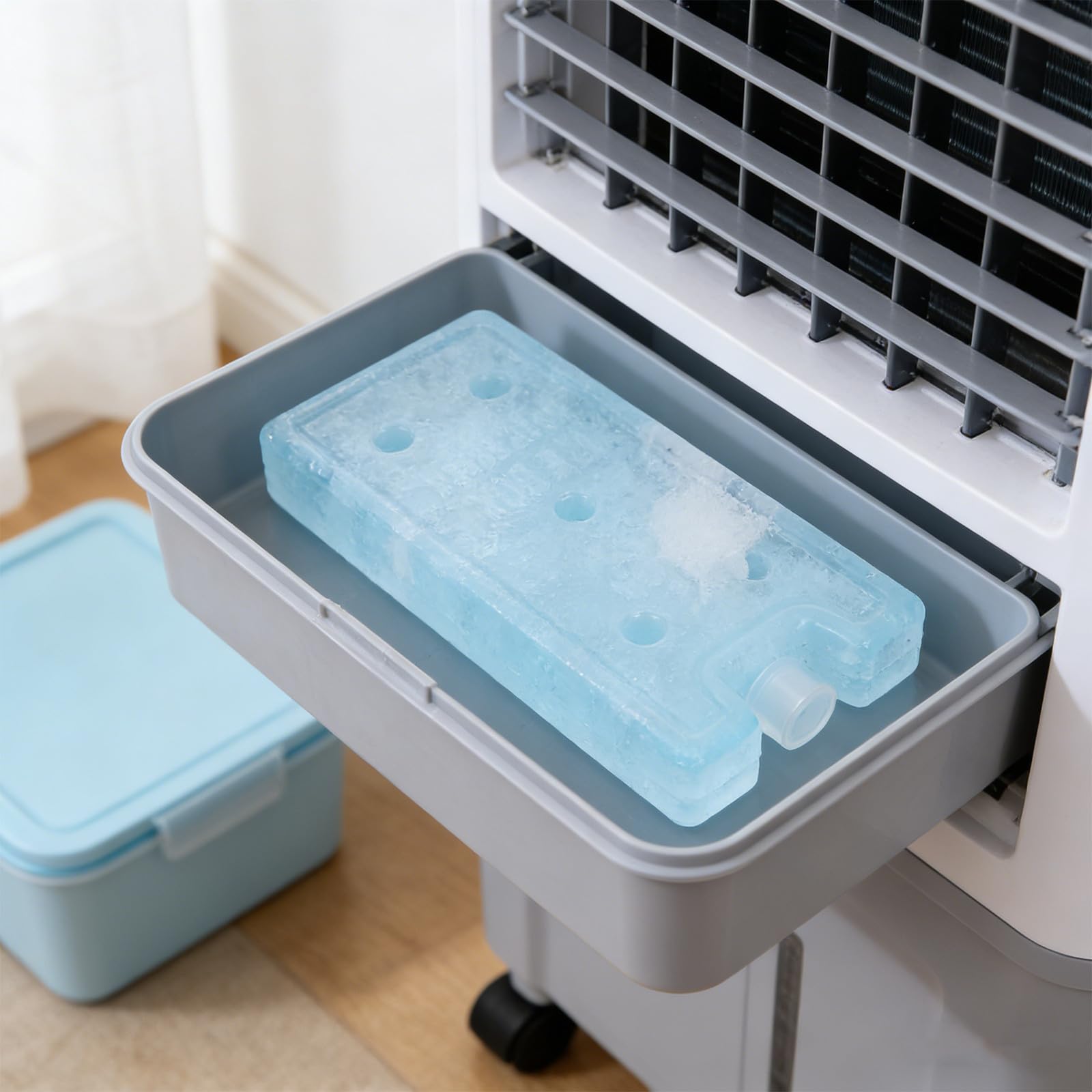 Healvian 4 Pièces Bloc Réfrigérant Réutilisable Refroidissement Rapide et Maintien Fraîcheur en PE 250ml pour Paquet Isothermes et Nourriture pour Camping et Pique-