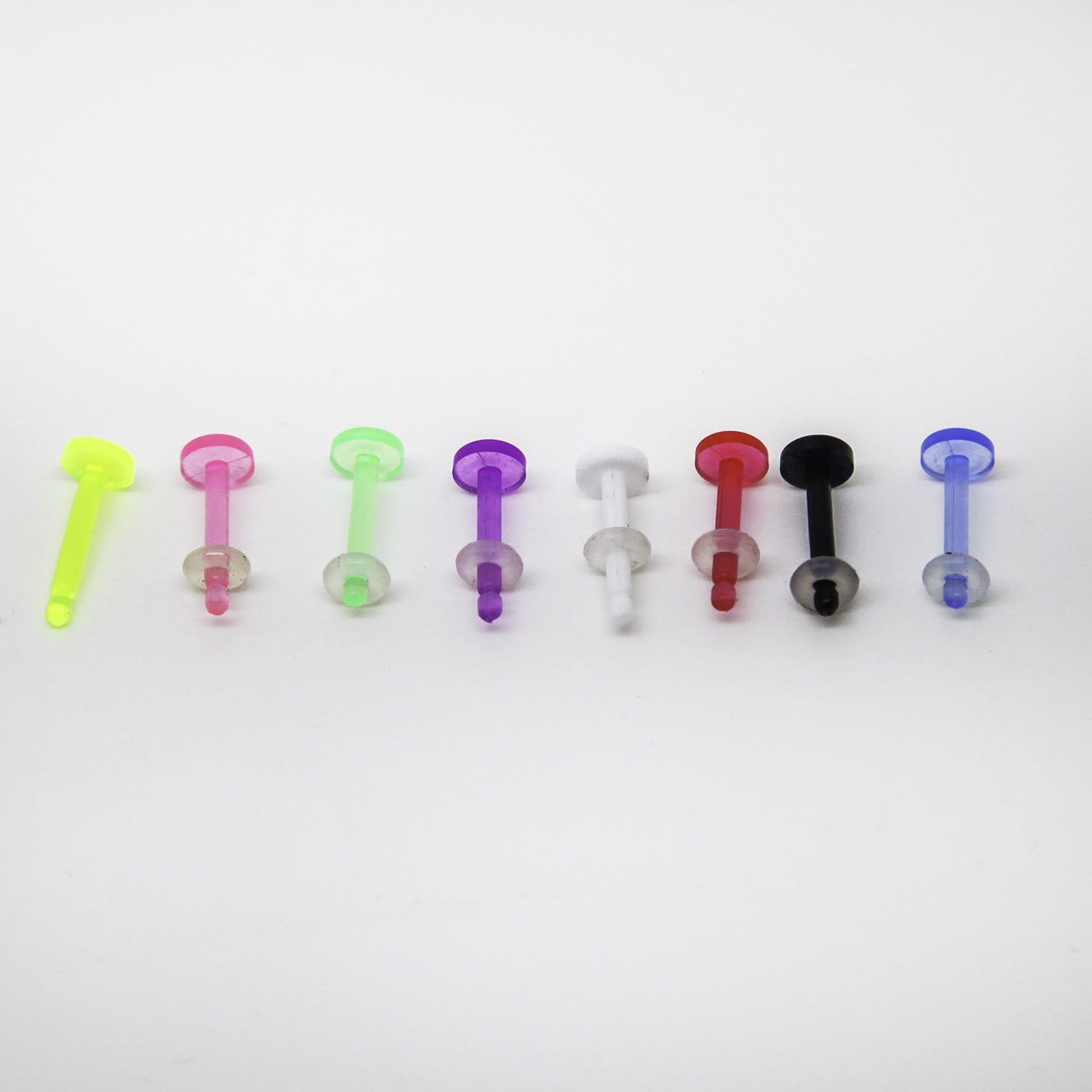 Labret Retainer O-Ring 16g (1.2mm), 12mm Length, 1 Piece (tre)