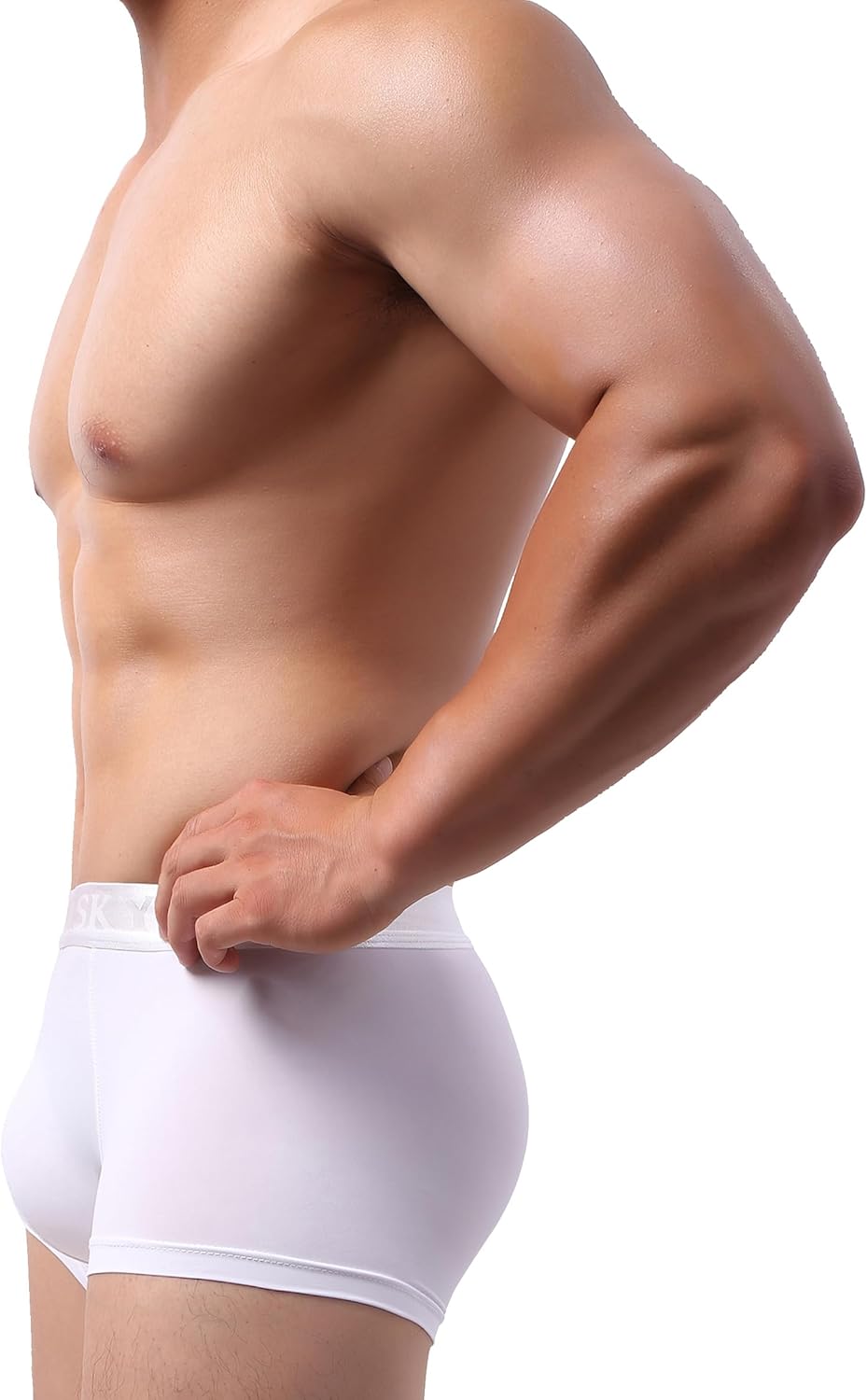 iKingsky Men's Spotry Boxer Shorts Sexy U-Hance Pouch Underwear Low Rise Pouch Under Panties - Image 6