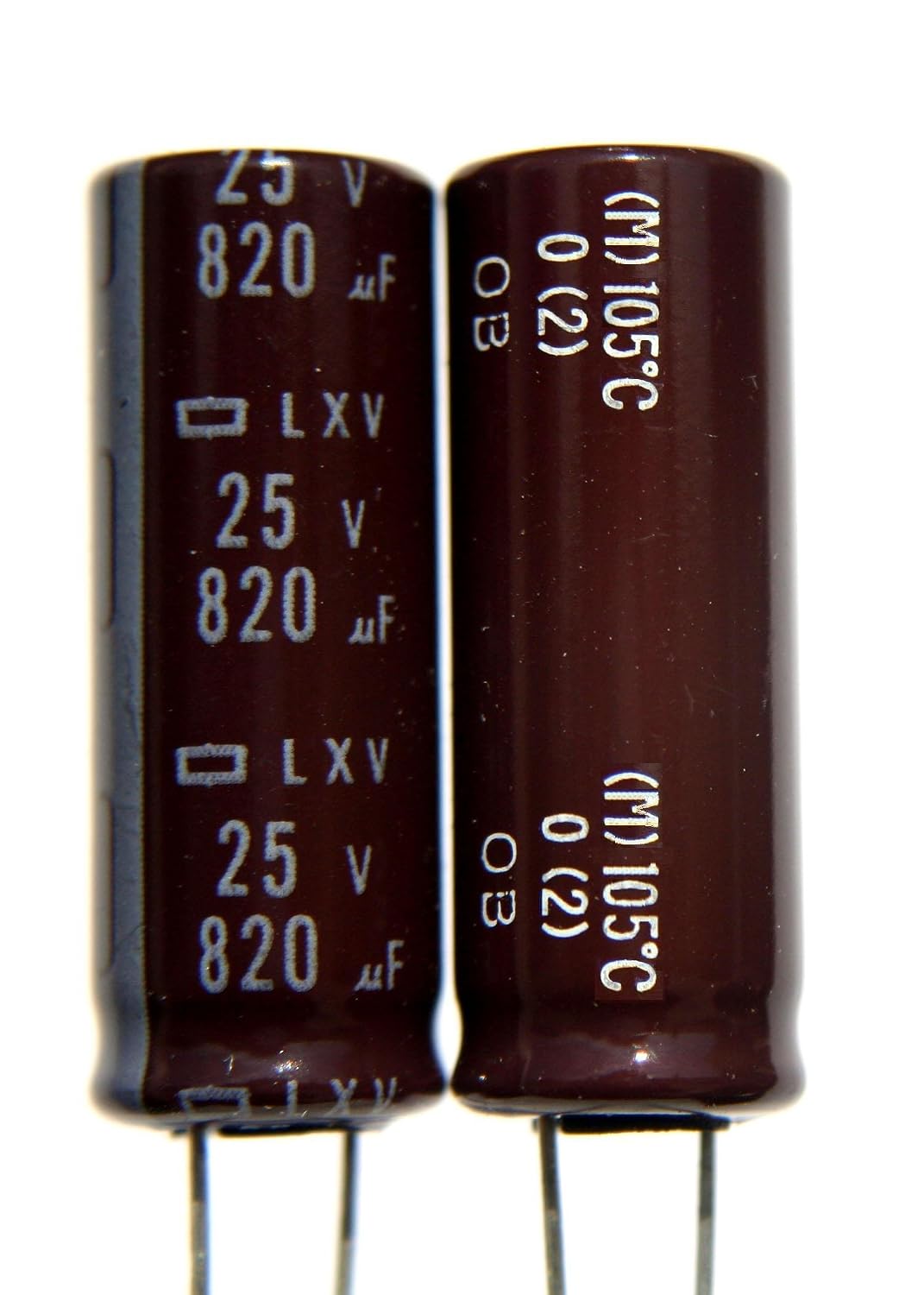 Nippon Chemi-Con LXF 680uf 35v 105C Radial Electrolytic Capacitors - 10pcs