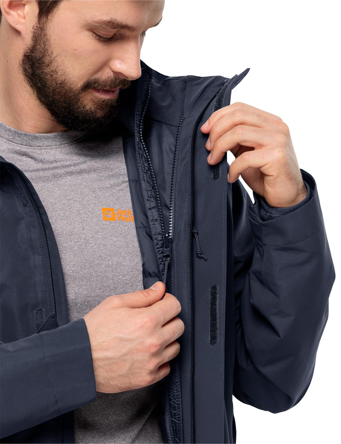 Jack Wolfskin Luntal 3 In 1 Jkt M Giacca Uomo