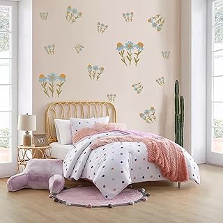 Floral Flower Wall Stickers for Kids Baby Wall Stickers for Kids Room Bedroom Playroom Nursery Living Room D�cor Wall Art Window Decoration Boho