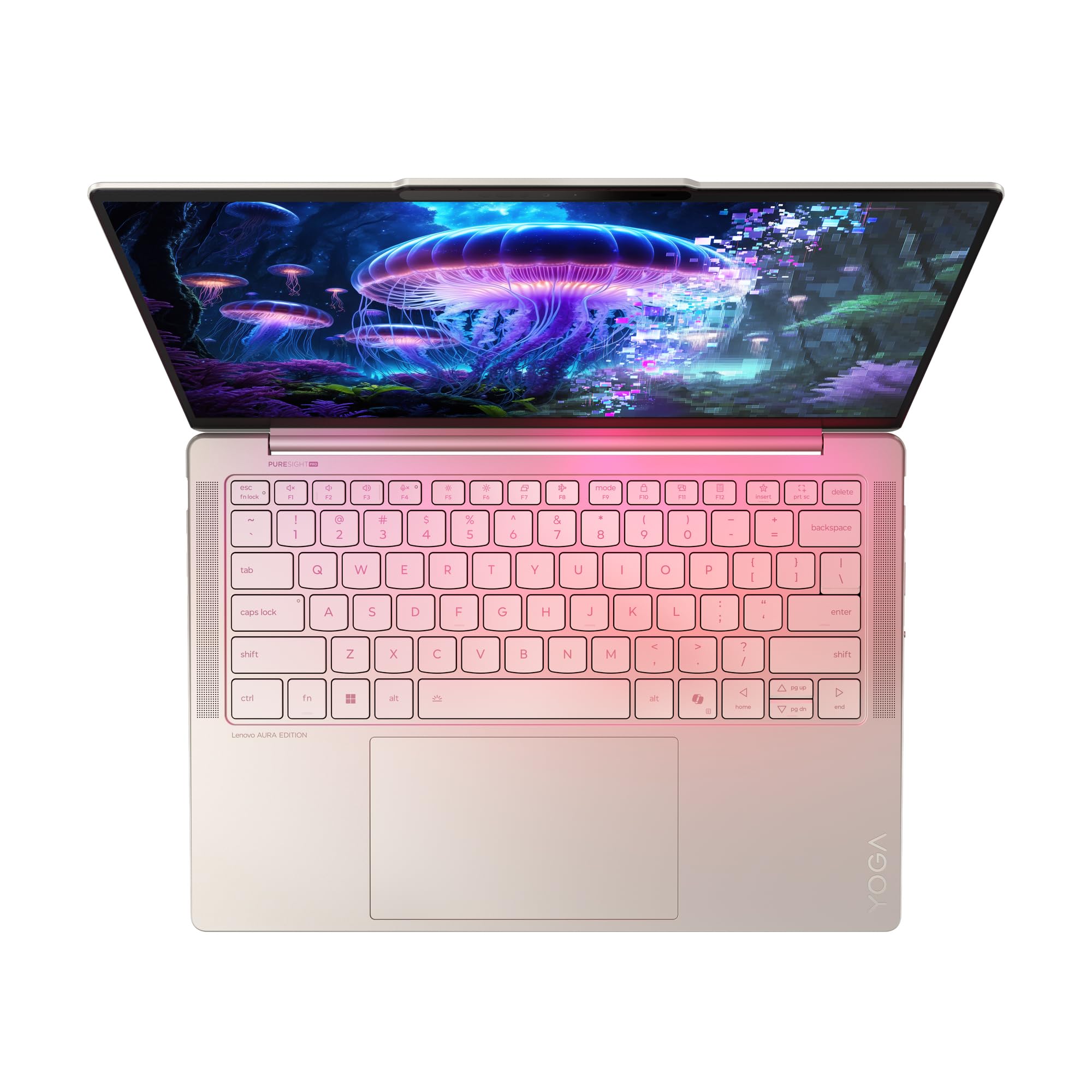 Lenovo Yoga Slim 7 Gen 10 – Ordenador Portátil IA Aura Edition - 14''OLED 2.8K (Intel Core Ultra 7 258V, Intel AI Boost 47 Tops, 32GB RAM, 1TB SSD, Win11 Home, Copilot+ PC) QWERTY Español, Seashell