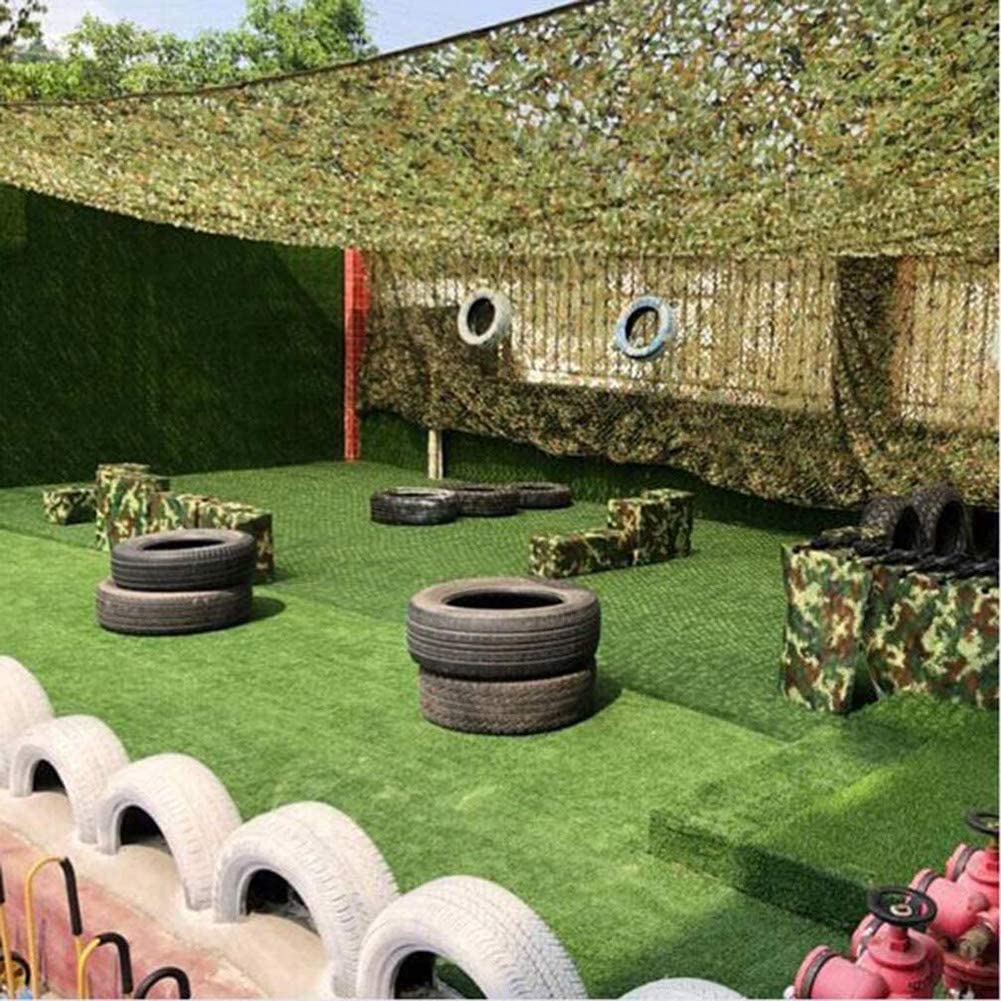 LTSRLL Red De Camuflaje Camouflage Netting Red De Privacidad Cubierta De Redes, Persianas del Ejército, Redes para Caza, Decoración Militar, Observación De Aves En La Jungla