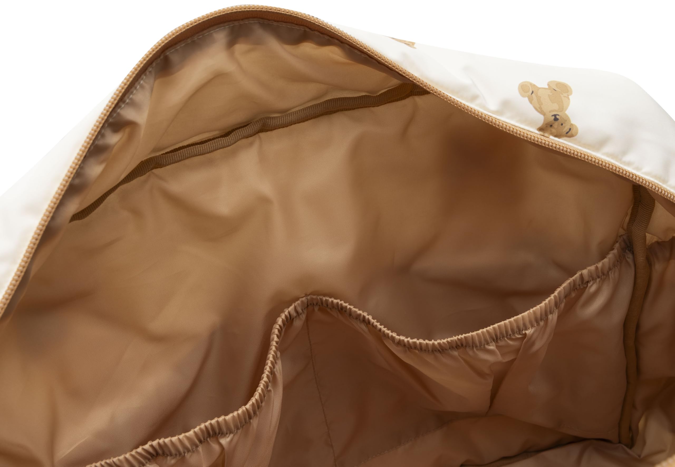 Jollein Sac à langer Mini Teddy Bear - 42 x 30 x 18 cm - polyester recyclé - déperlant et facile d’entretien