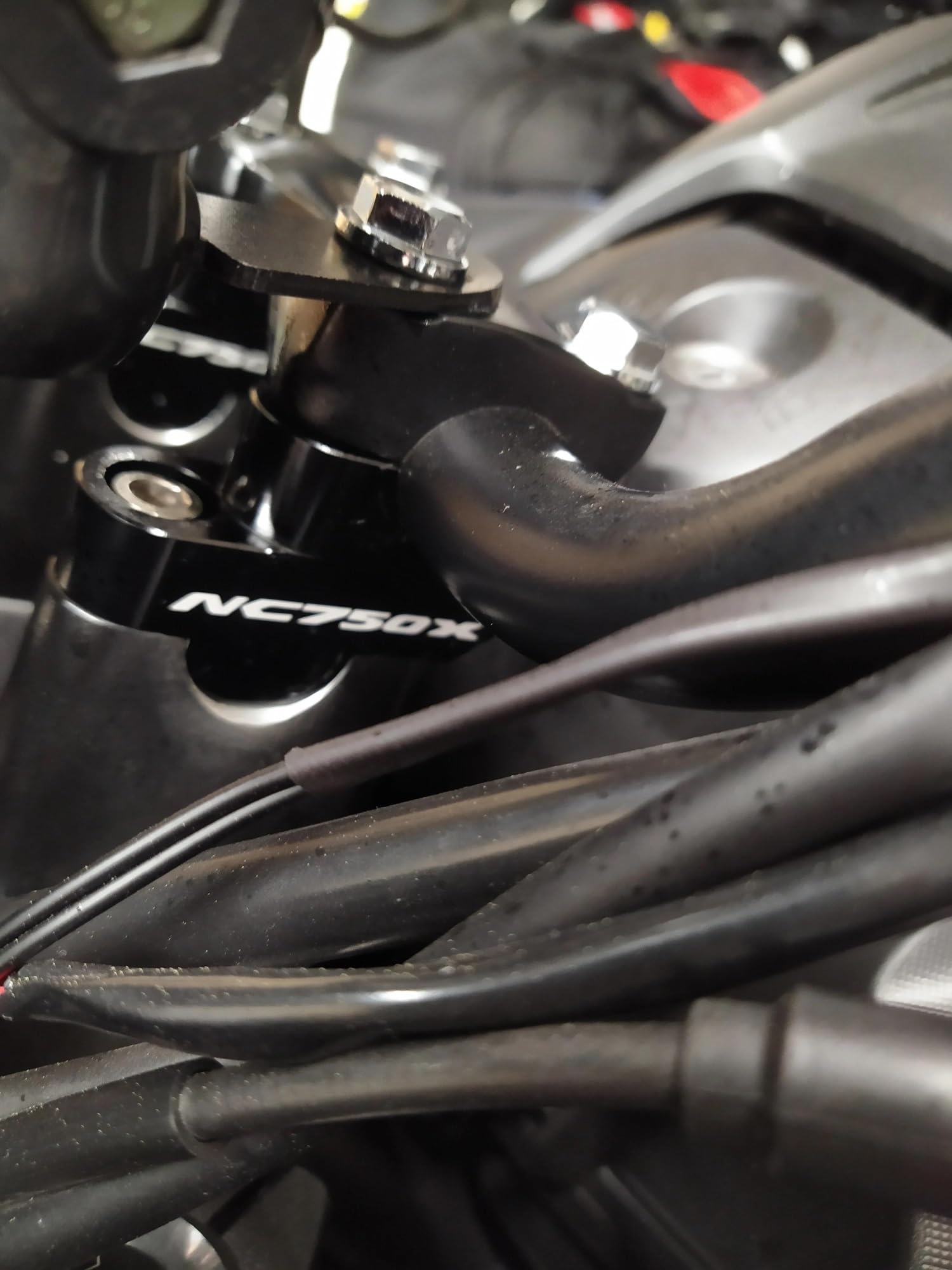 Per NC 750X NC750 X NC750X 2016 2017 2018 2019 2020 2021 2022 2023 2024 Riser Per Motocicletta Morsetto Per Manubrio Per