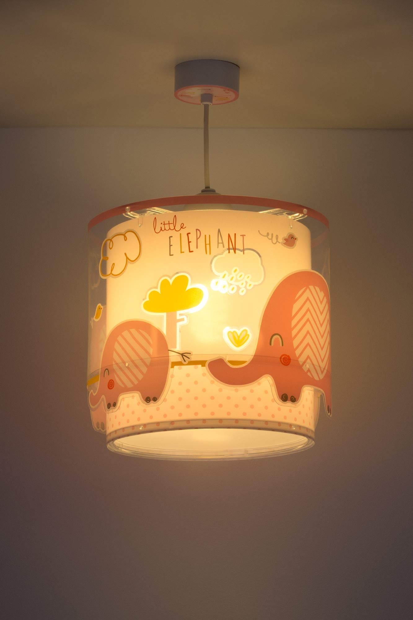 Dalber Lampada da soffitto Little Elephant elefante rosa