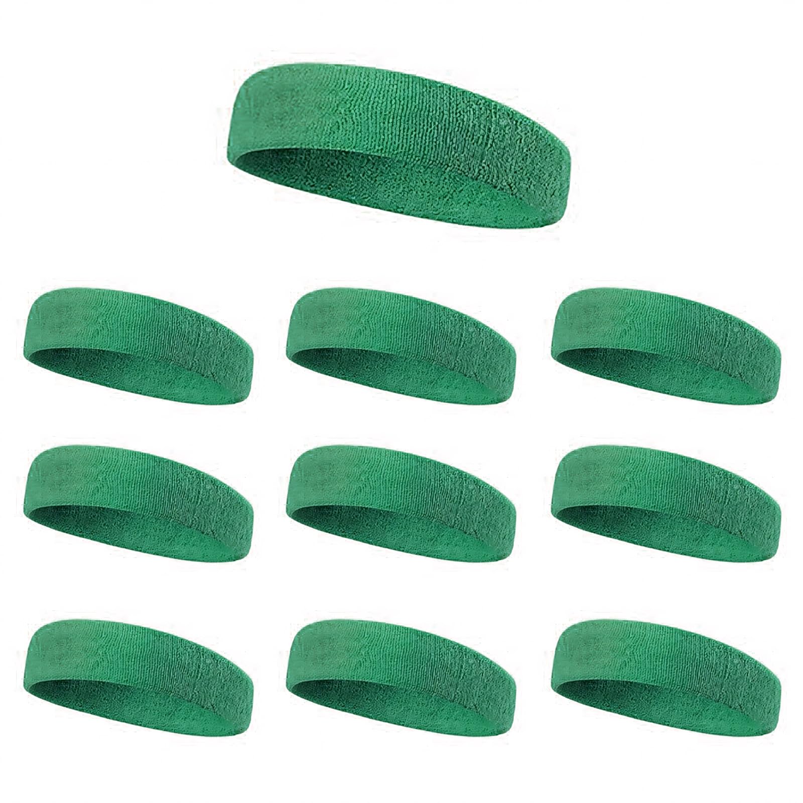 GOGO 100 diademas para el sudor, diademas deportivas de algodón para tenis / baloncesto / correr / yoga