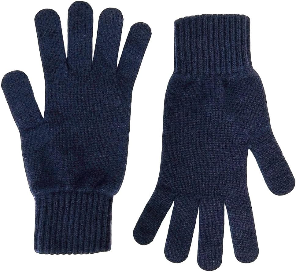 Briomhar Cashmere Winter Gloves for Men - Mens Winter Gloves 2 Ply Made in Scotland