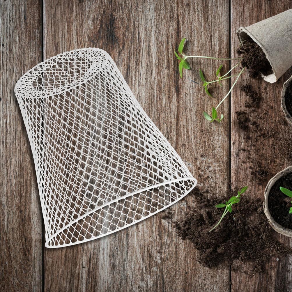 5pcs Plant Protective Mesh Cover Breathable Flowerpot Accessory for Outdoor Indoor Use Provides Healthy Growth Environment for Garden Plant