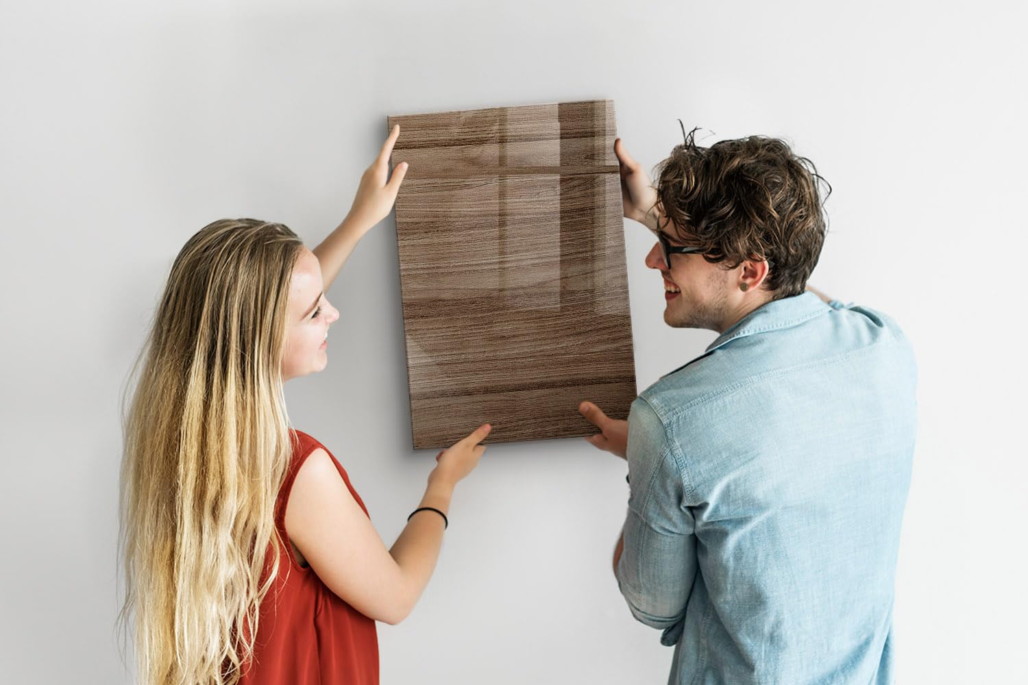 Pizarra para notas e ideas 70x100 cm | Madera nueva