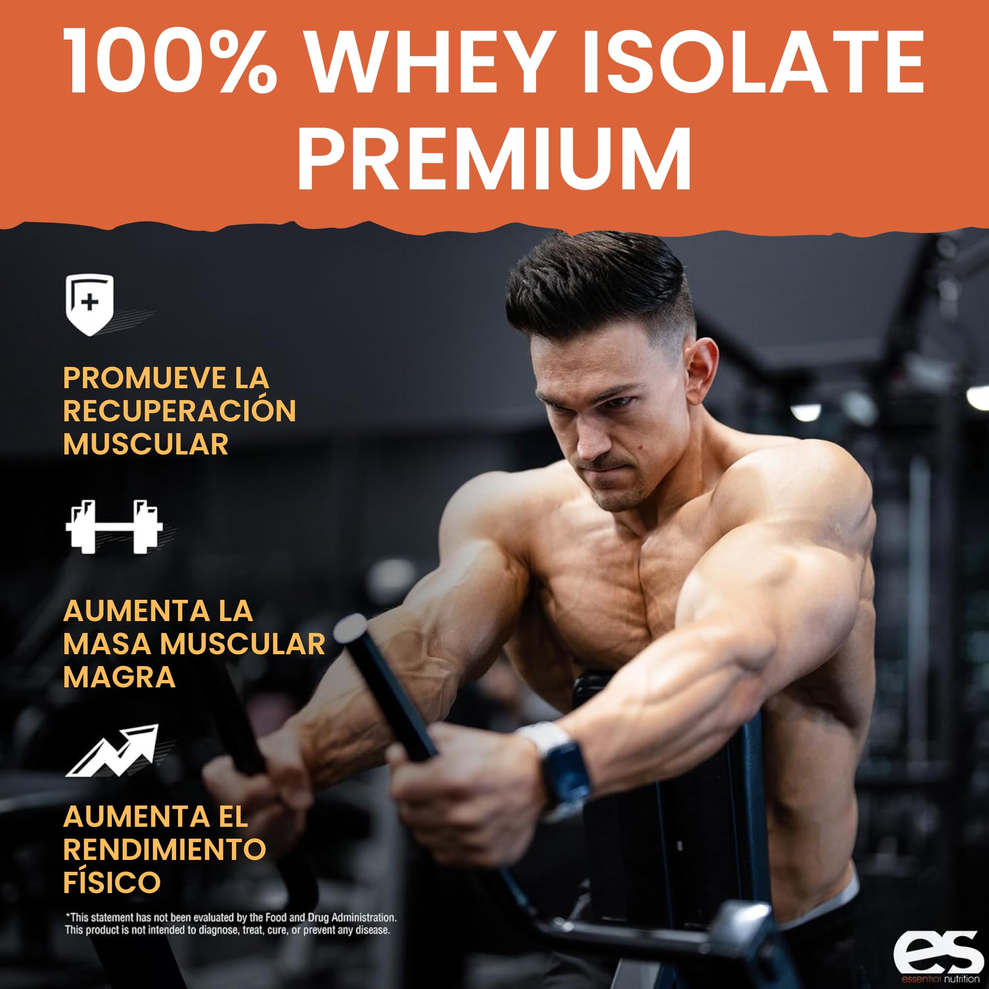 ESSENTIAL NUTRITION - 90 ISO ZERO | Proteina Isolada | Aumenta la Masa Muscular | Bajo en Carbohidratos, Azúcares y Grasas (1 kg (Paquete de 1), Tarta de Chocolate)