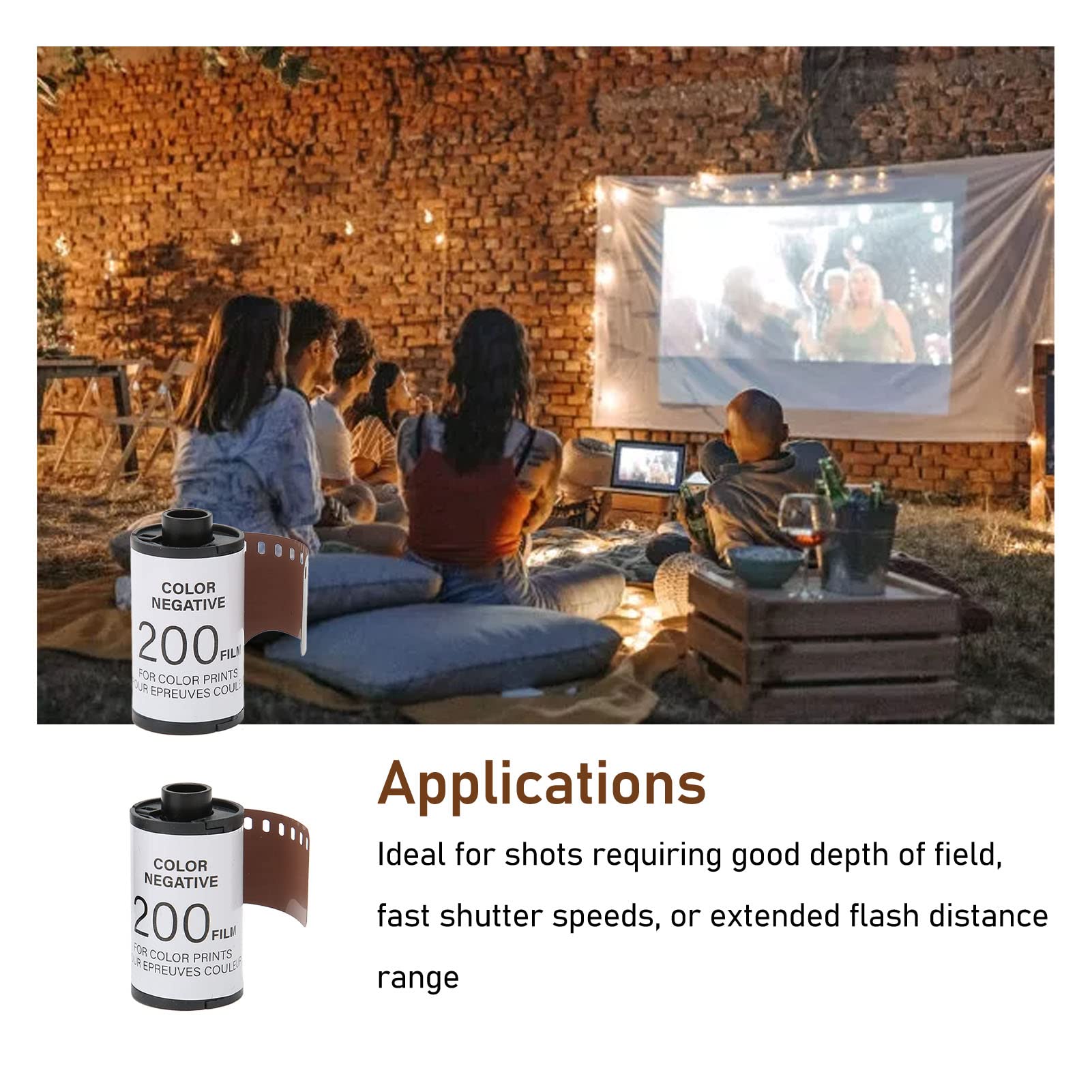 Respicefinem 35Mm 400 Color Film 35Mm Roll Film 10. 0×4. 0×4. 0 2 Roll 35Mm Camera Color Film Iso 200 Sheets Each High Saturation Camera Color Negative Film for 135 Cameras High De