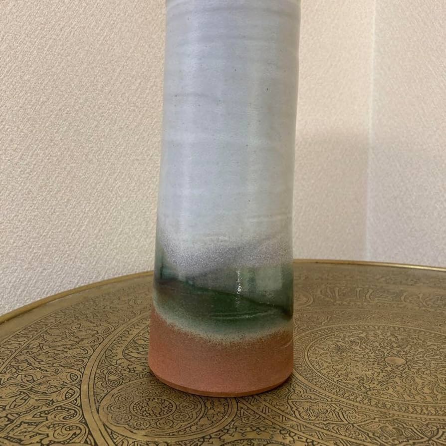 Amazon.co.jp: 弄山萬古焼 黒田光楽窯 花瓶 茶道具 万古焼 : ホビー