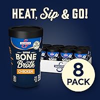 Vista 3 de Caldo de hueso de pollo para beber Swanson S, 10.75 oz Taza apta para microondas (Paquete de 8)