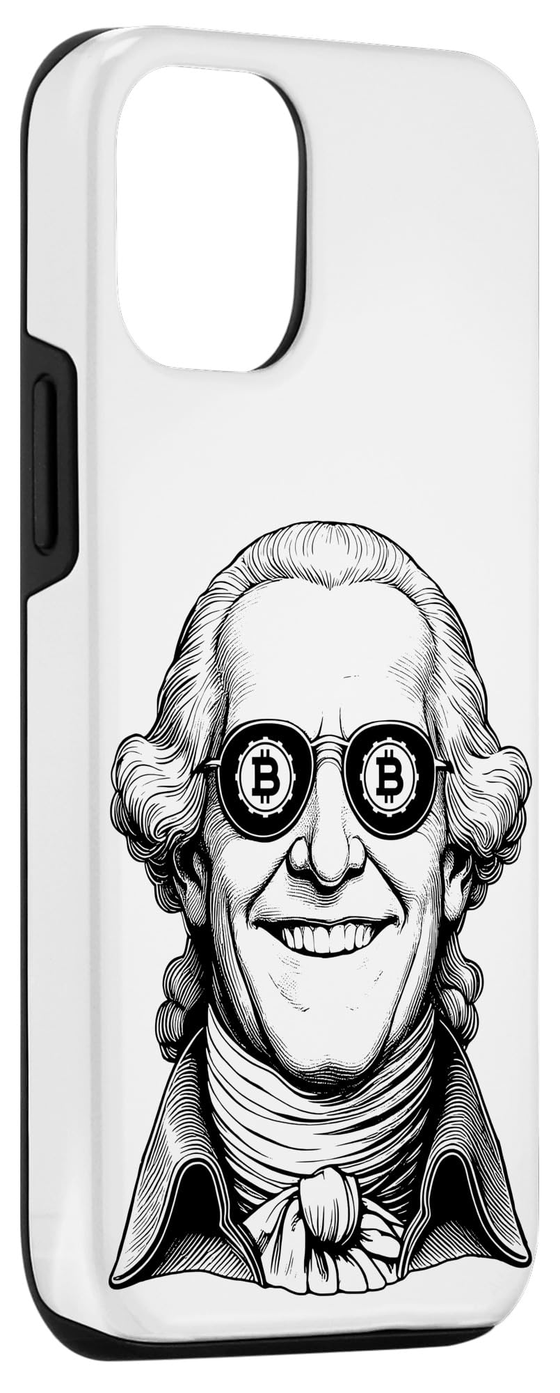 Amazon.com: iPhone 14 Bitcoin George Washington Funny Cryptocurrency Crypto  Trader Case : Cell Phones & Accessories