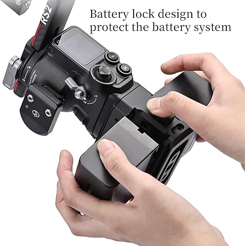 Miniatura 4 de Módulo de fuente de alimentación RS2 Estabilidad mejorada para estabilizador DJI Grip Sistema de canal dual con diseño de bloqueo seguro Solución de