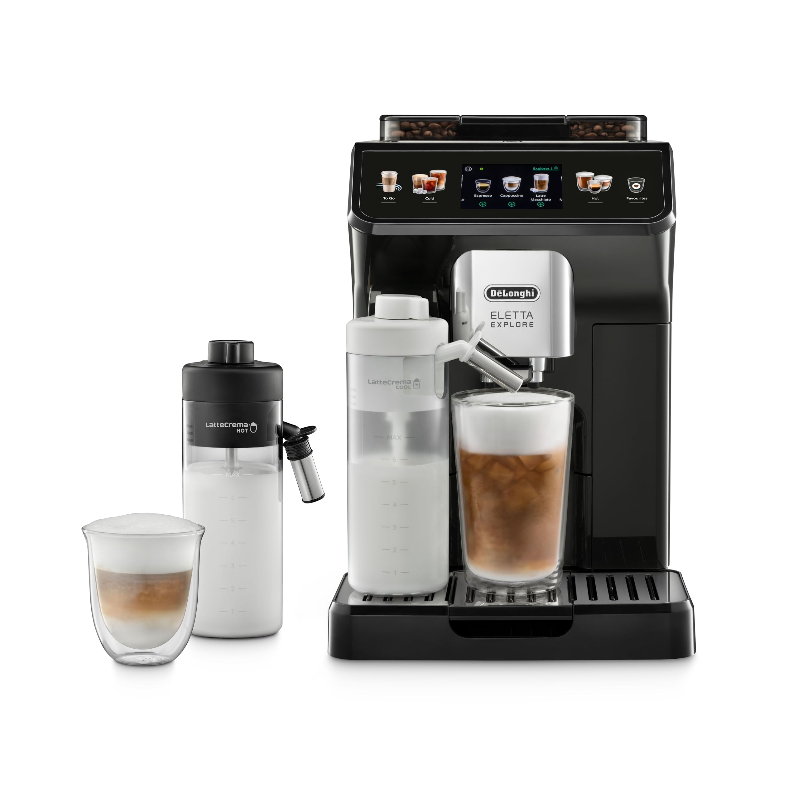 Eletta Explore Fully Automatic Coffee Machine Grey product image