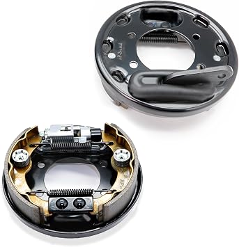 Brake Assembly Kit for EZGO TXT PDS & Yamaha G14-G22,Golf Carts Complete Set with Brake Shoes Fits Driver & Passenger Sides, OEM# 70998-G01, 70998-G02