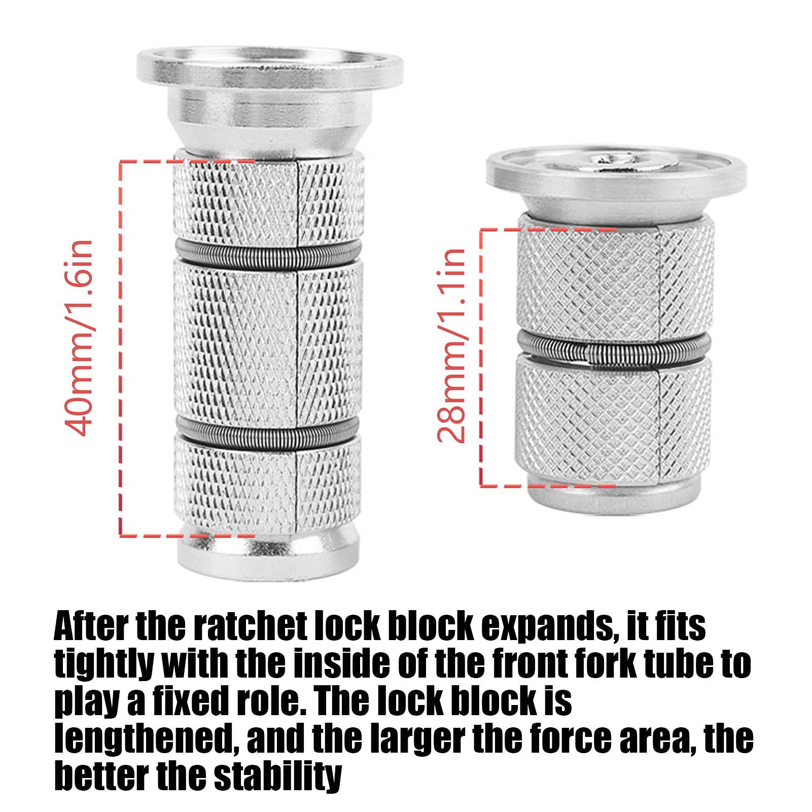 Forcella in Carbonio per Bicicletta Cuffie per Bici Expander Coperchio Superiore Zigrinatura CNC Riutilizzabile Texture Trasparente per MTB