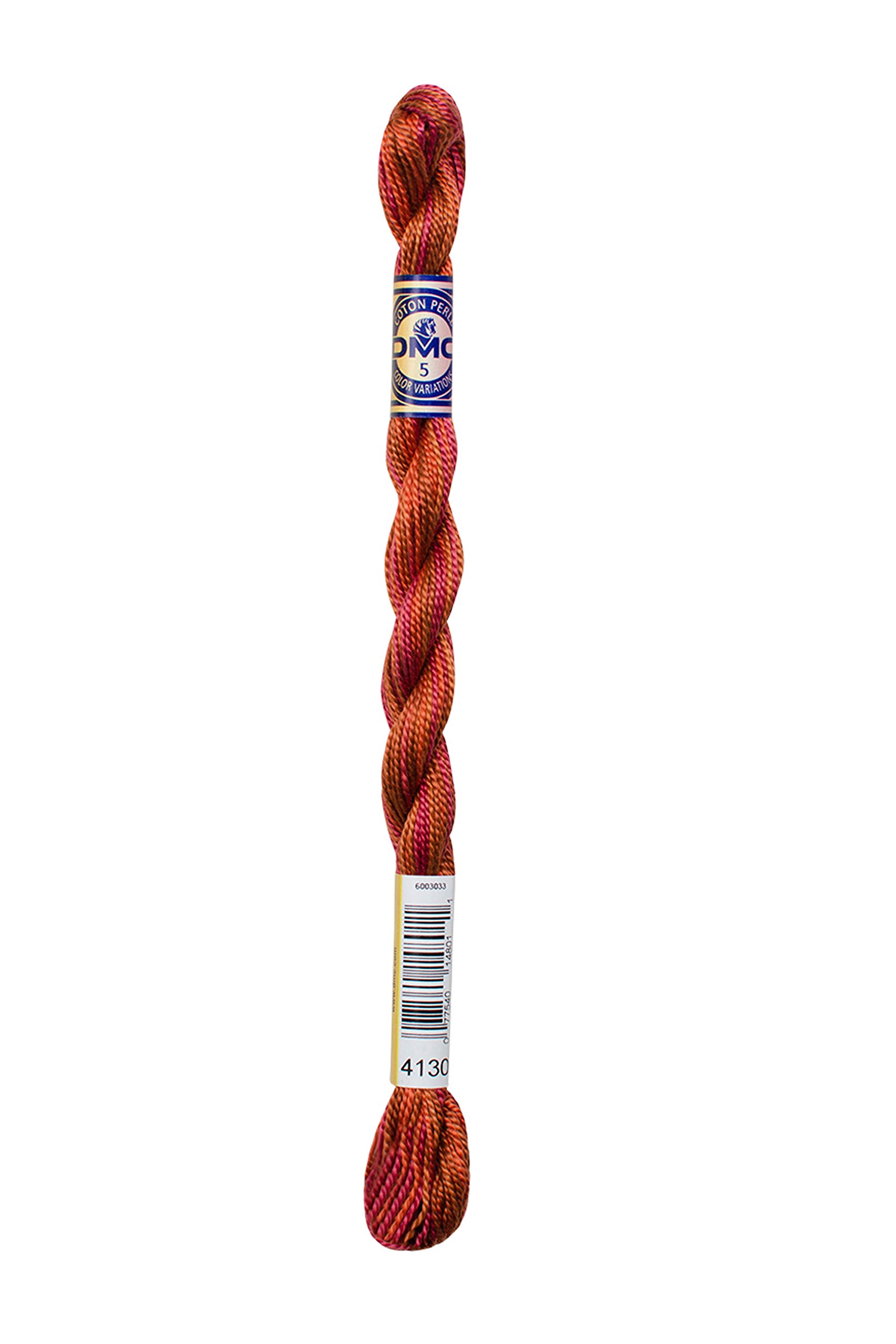 DMC 415 5-4130 Color Variations Pearl Cotton Thread, Size 5, 27-Yard, Chilean Sunset