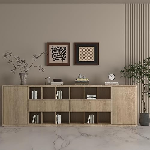 Miniatura 4 de JSEVEM Papel tapiz de madera de roble gris claro de 16 x 354 pulgadas de grosor, papel de contacto de grano de madera marrón claro gris y marrón