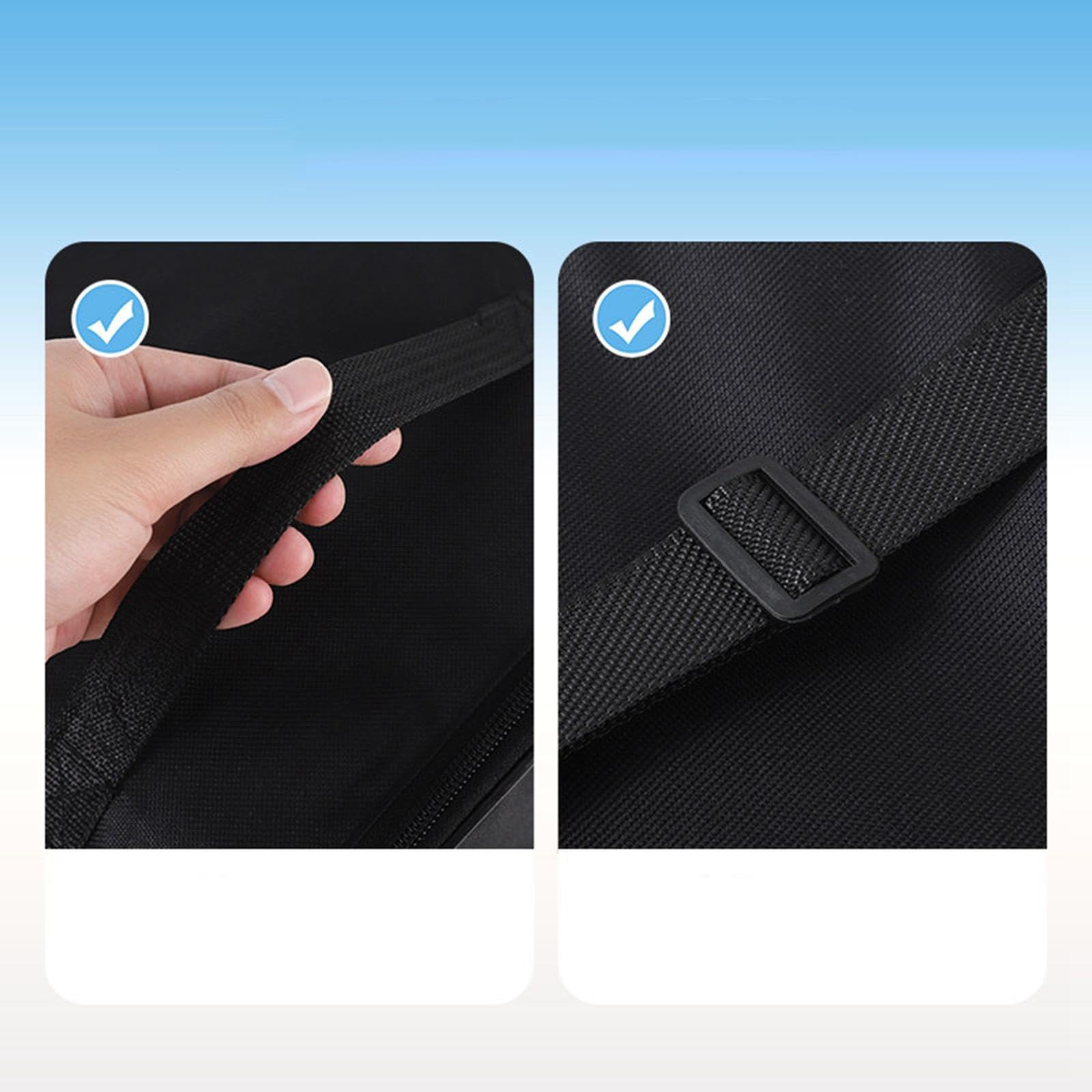 Borsa Tamburo Snare Drum Custodia Protettiva Percussione Copertura Oxford Cloth Trasporto Manico Resistente Imbottita Protezione Urti Adatta per Regal, 22 24 Inch
