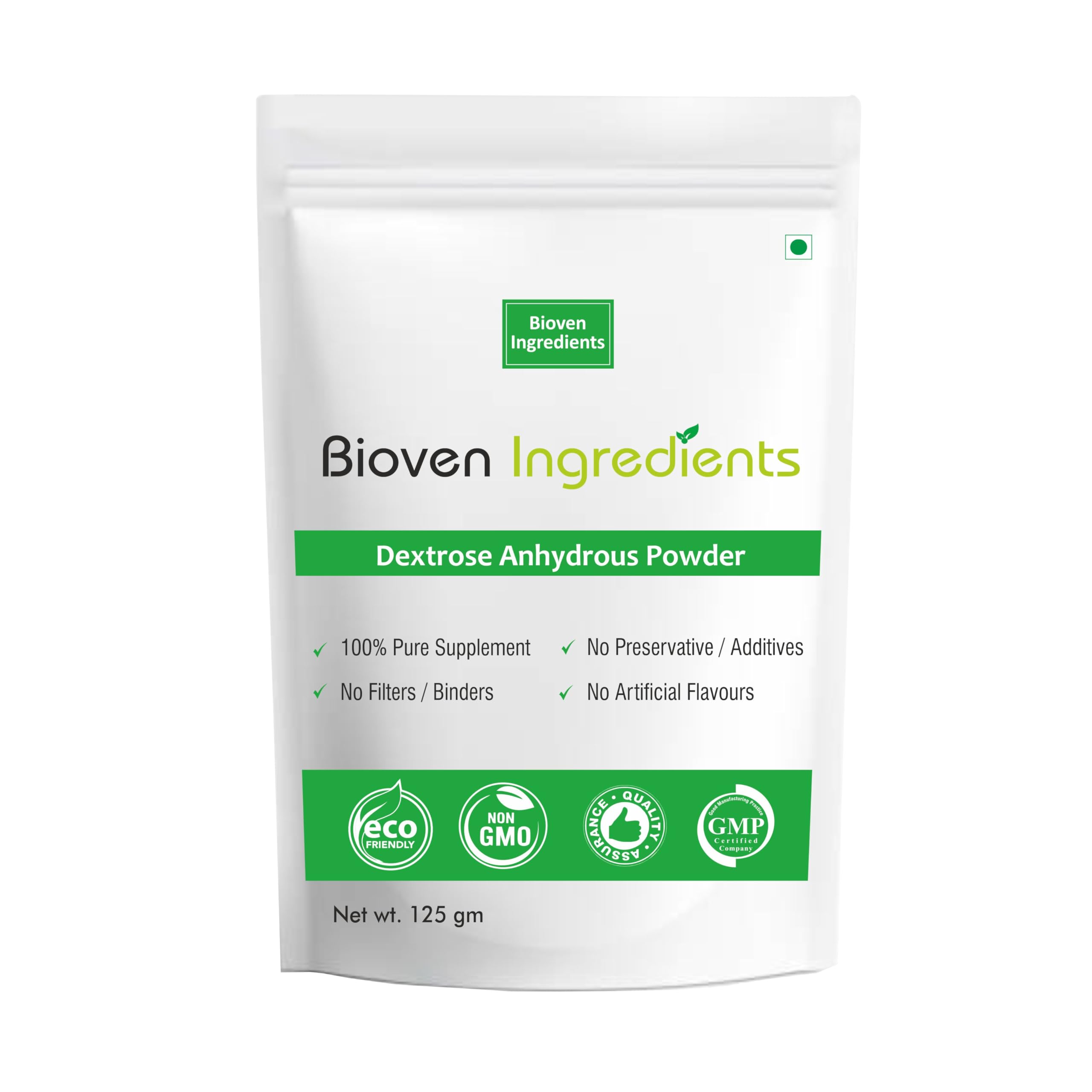 Ingredients Dextrose Anhydrous (Gram, 125)