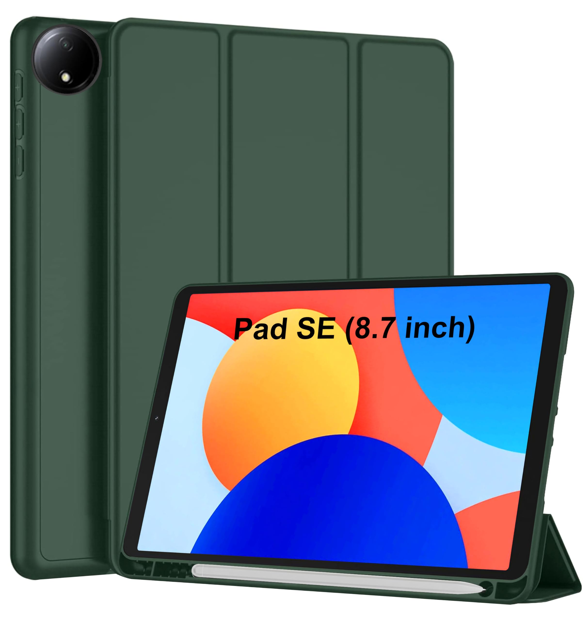 TGK Trifold Cover for Redmi Pad SE 8.7 inch Tablet with Pencil