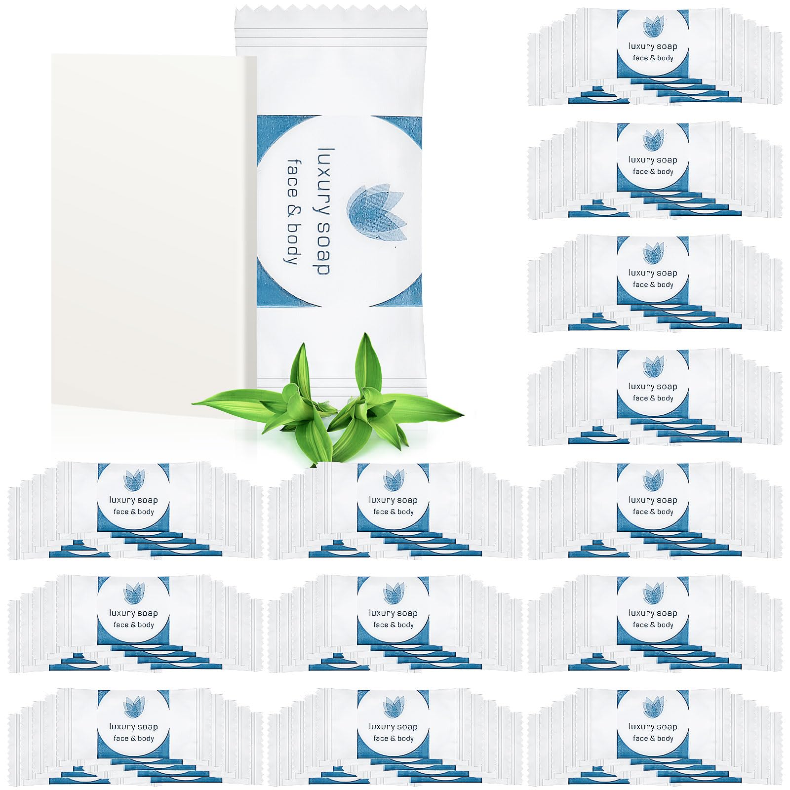 300 Stück Mini-Bar-Seifen, 10 ml, einzeln verpackt, Großpackung, Handseife, Hotelseife, Reisegröße, Toilettenartikel für Gäste, Gastgewerbe, Badezimmer, Ferienwohnungen