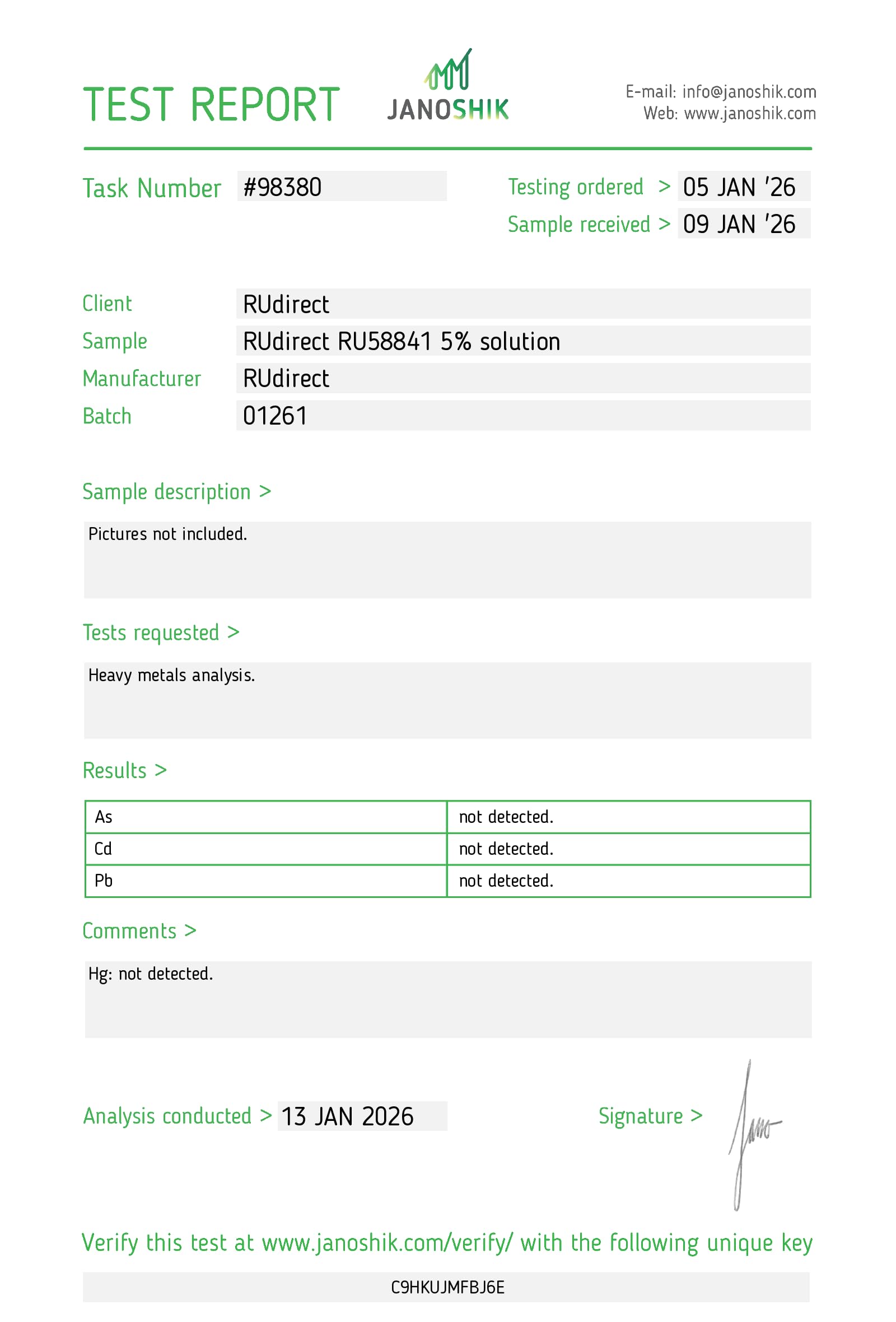 RU58841 5% roztwór - miejscowy bloker DHT na wypadanie włosów na skórze głowy - receptura testowana laboratoryjnie (3 butelki)
