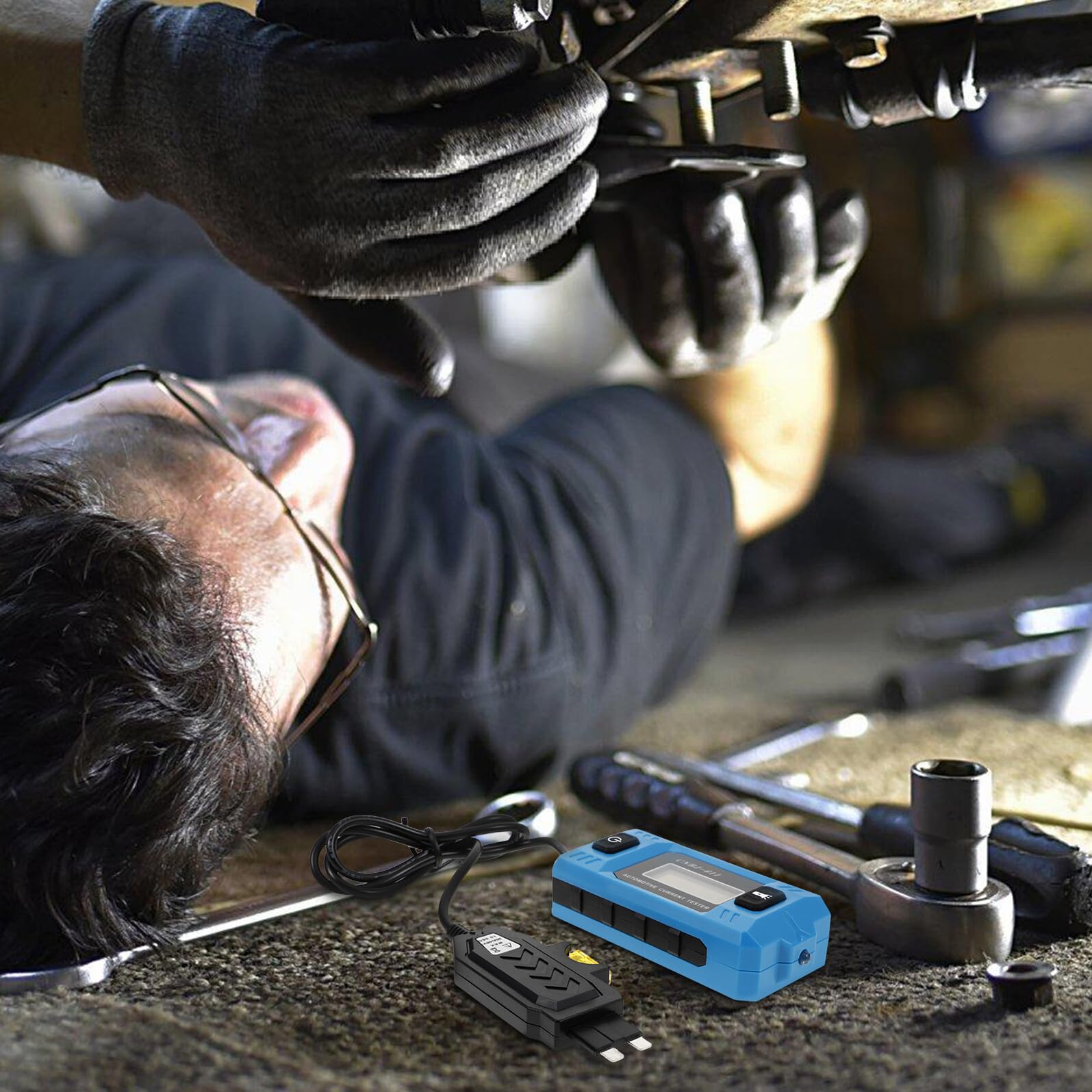 Tester di Fusibili Auto Digitale per Rilevare Correnti Oscure ABS