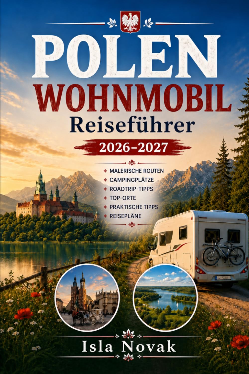 POLEN WOHNMOBIL Reiseführer 2026-2027: Campervan-Routen, Campingplätze, landschaftlich reizvolle Fahrten, Verkehrsregeln, Parktipps und praktische Reiserouten durch ganz Polen.
