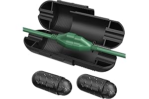 Extension Cord Safety Cover - Secure Outdoor String Light Connector