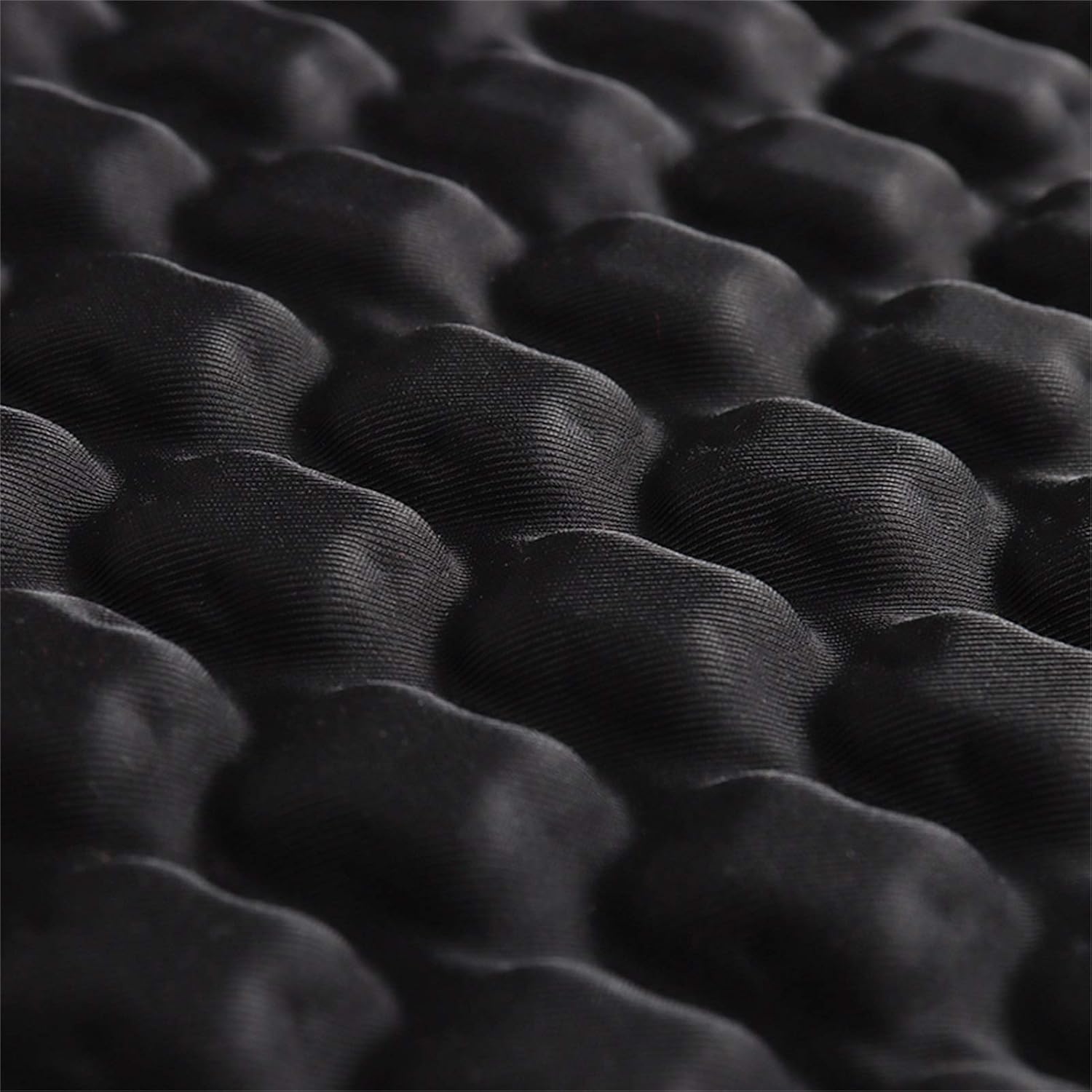 Seat Pads, Ergonomics Non-Slip Car Cushion Comfortable Breathable Durable Cool Cushion (Color : Black)