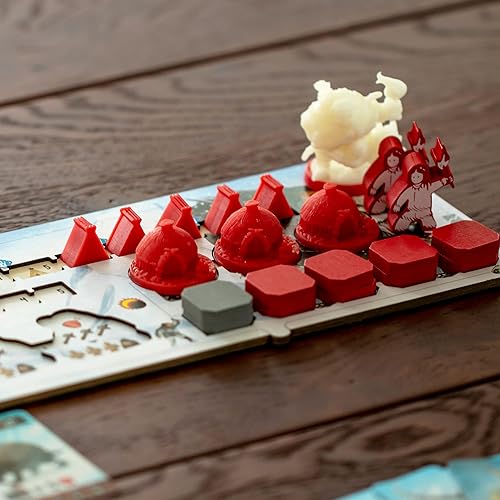 Miniatura 4 de Juego de mesa Endless Winter Paleoamericans | Juego de estrategia de construcción de territorio prehistórico para adultos y niños | A partir de 12