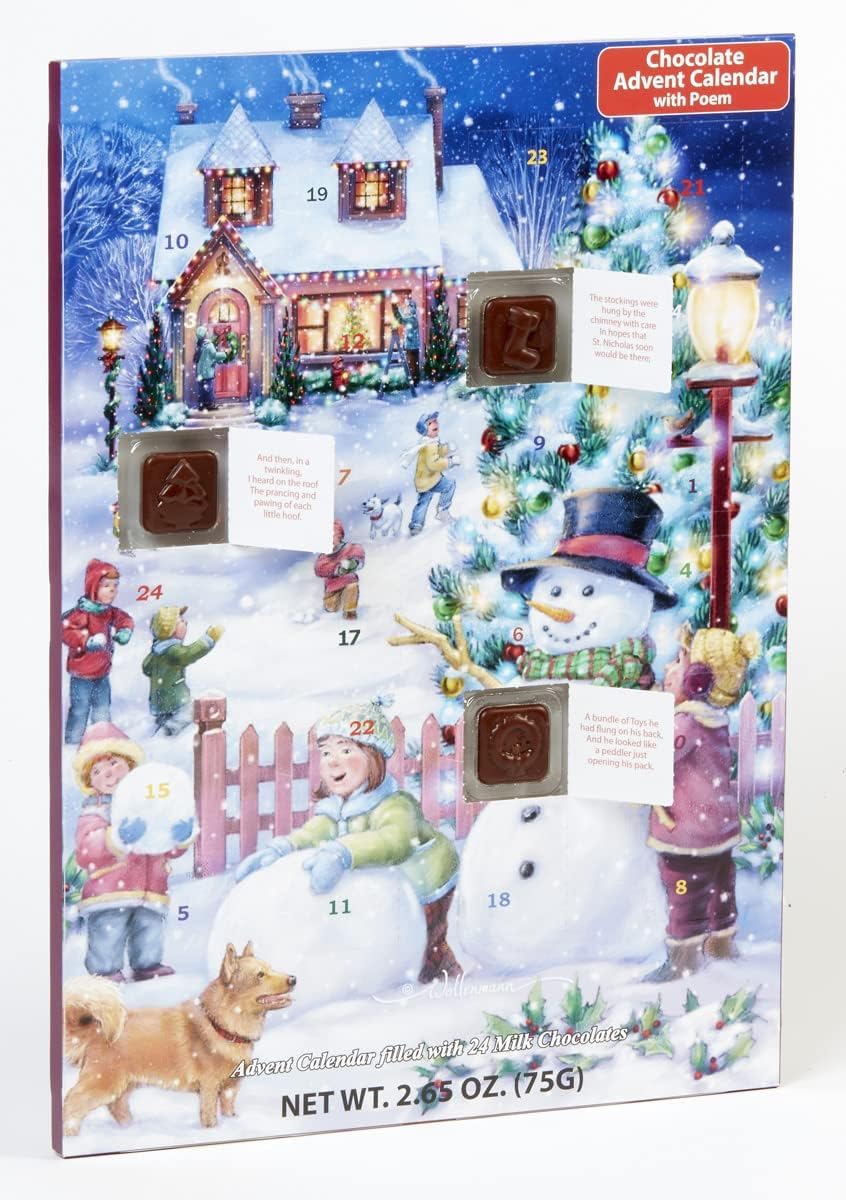 amazon-com-pack-of-10-snowman-celebration-chocolate-advent-calendar-countdown-to-christmas-by-vermont-christmas-company-w-twas-the-night-before-christmas-home-kitchen